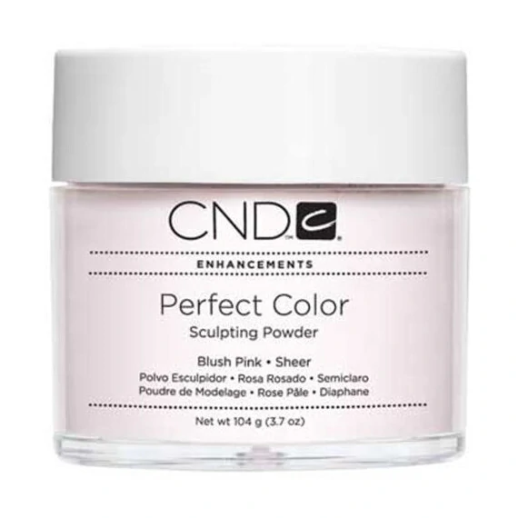CND PERFECT COLOR SCULPTING POWDER BLUSH PINK SHEER 104G-3.7OZ