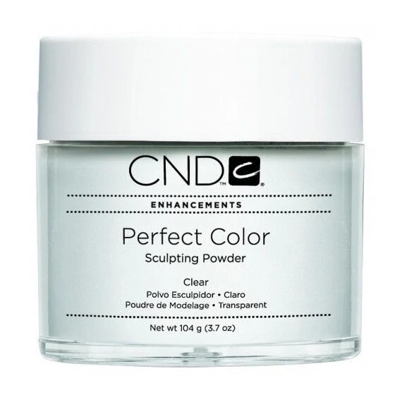 CND PERFECT COLOR SCULPTING POWDER CLEAR TRANSPARENT 104G-3.7OZ