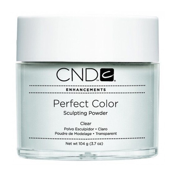 CND PERFECT COLOR SCULPTING POWDER CLEAR TRANSPARENT 104G-3.7OZ