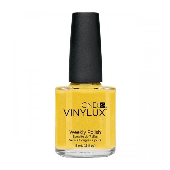 CND VINYLUX BICYCLE YELLOW 104 WEEKLY POLISH 15ML/.5OZ