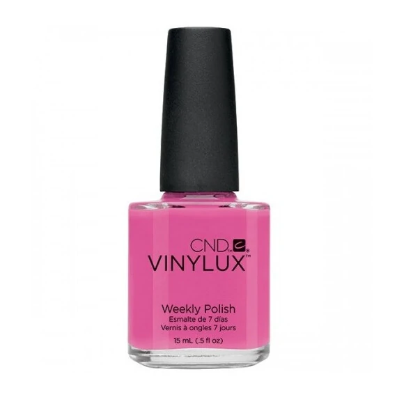 CND VINYLUX HOT POP PINK 121 WEEKLY POLISH 15 ML - 0.5 OZ