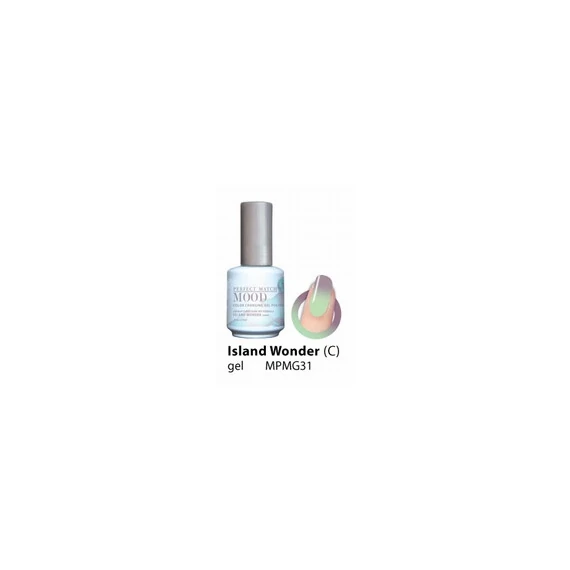 LECHAT ISLAND WONDER CREAM PERFECT MATCH MOOD COLOR CHANGING GEL POLISH MPMG31