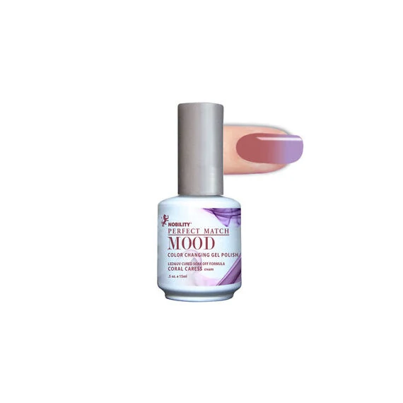 LECHAT CORAR CARESS CREAM PERFECT MATCH MOOD COLOR CHANGING GEL POLISH MPMG11