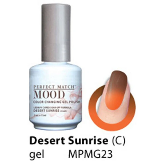 LECHAT DESERT SUNRISE PERFECT MATCH MOOD COLOR CHANGING GEL POLISH MPMG23