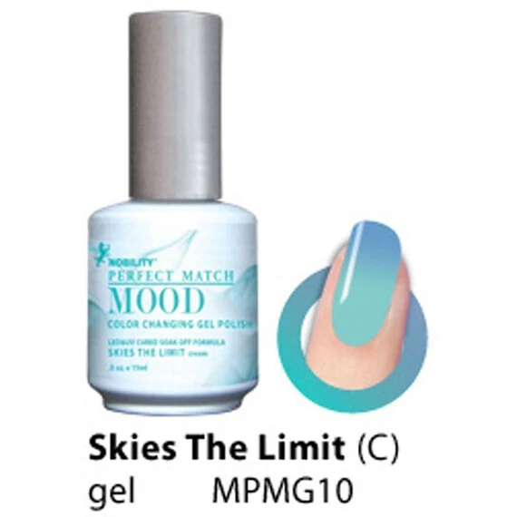 LECHAT SKIES THE LIMIT PERFECT MATCH MOOD COLOR CHANGING GEL POLISH MPMG10