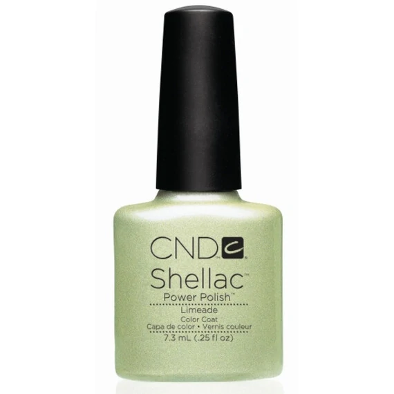 CND SHELLAC LIMEADE UV COLOR COAT - GEL NAIL POLISH