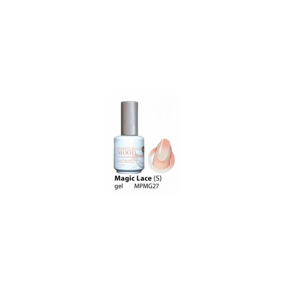 LECHAT MAGIC LACE SHIMMER PERFECT MATCH MOOD COLOR CHANGING GEL POLISH MPMG27