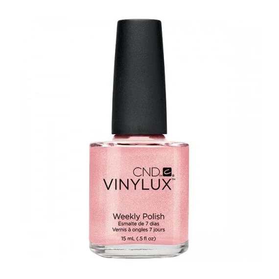 CND VINYLUX GRAPEFRUIT SPARKLE #118 WEEKLY POLISH