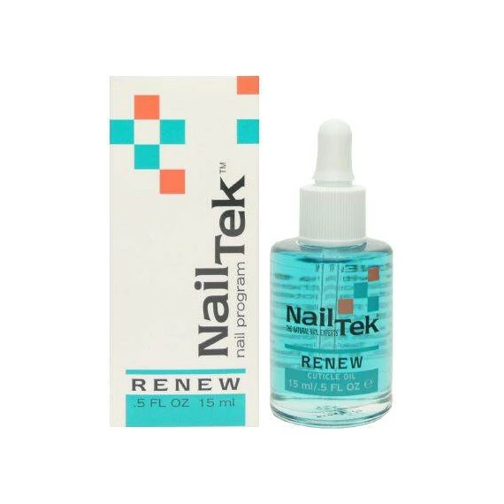 NAILTEK RENEW NATURAL CUTICLE OIL WITH TEA TREE 15 ML/.5 OZ