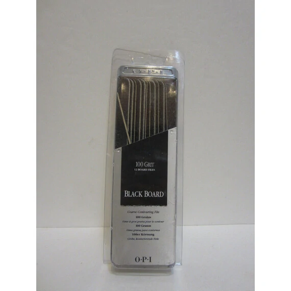 OPI FILES SILVER BOARD 100 GRIT 12 PCS
