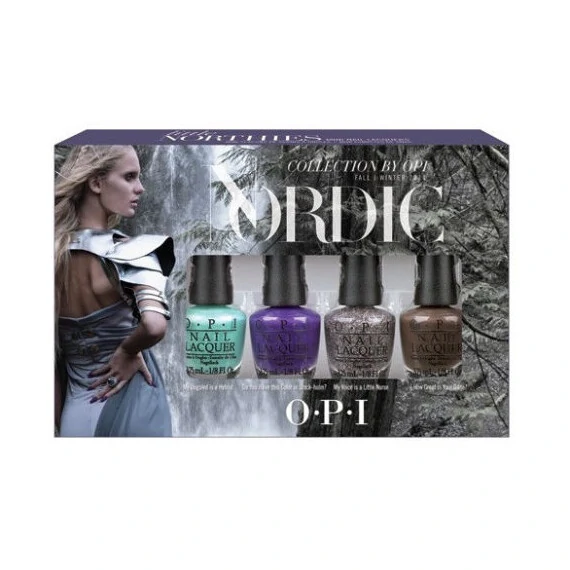 OPI NORDIC NAIL POLISH COLLECTION 4PCS