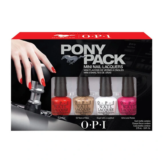 OPI PONY PACK NAIL POLISH COLLECTION 4PCS DD F02
