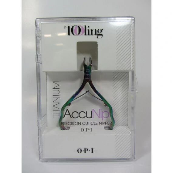 OPI ACCUNIP PRECISION CUTICLE NIPPER TITANIUM