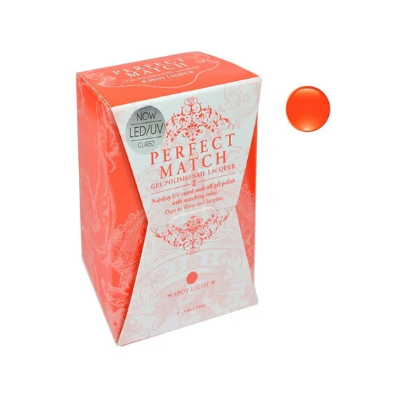 LECHAT PERFECT MATCH GEL POLISH & NAIL LACQUER SPOT LIGHT .5OZ/15ML