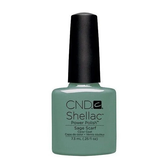 CND SHELLAC SAGE SCARF UV COLOR COAT - GEL NAIL POLISH