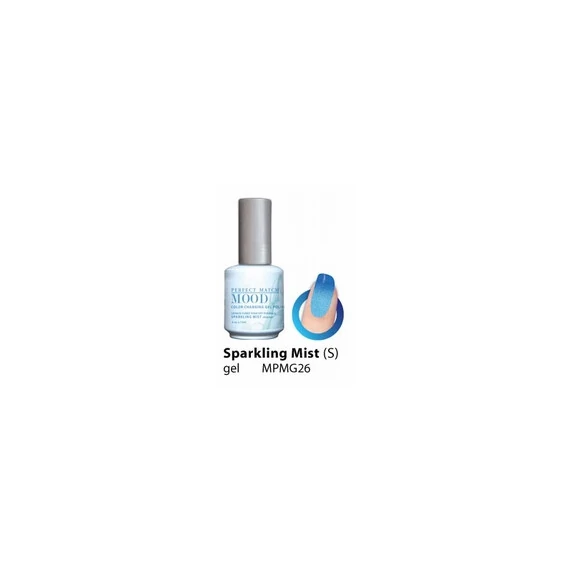 LECHAT SPARKLING MIST SHIMMER PERFECT MATCH MOOD COLOR CHANGING GEL POLISH MPMG26