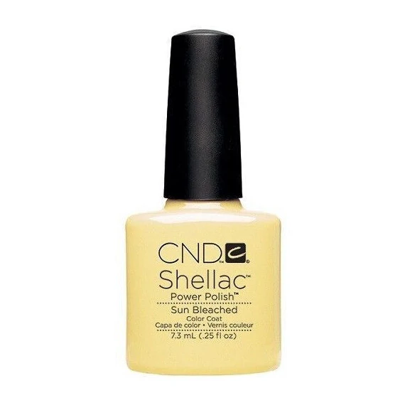 CND SHELLAC SUN BLEACHED UV COLOR COAT - GEL NAIL POLISH