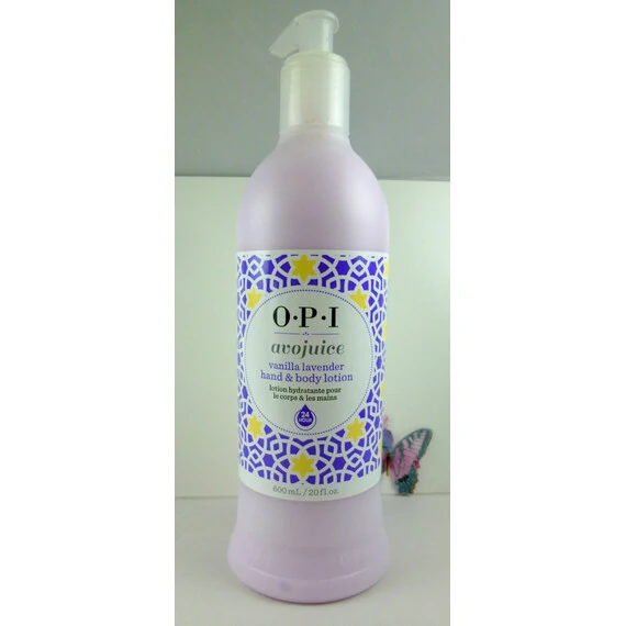 OPI AVOJUICE VANILLA LAVENDER LOTION 600ML - 20 OZ - NEW LOOK
