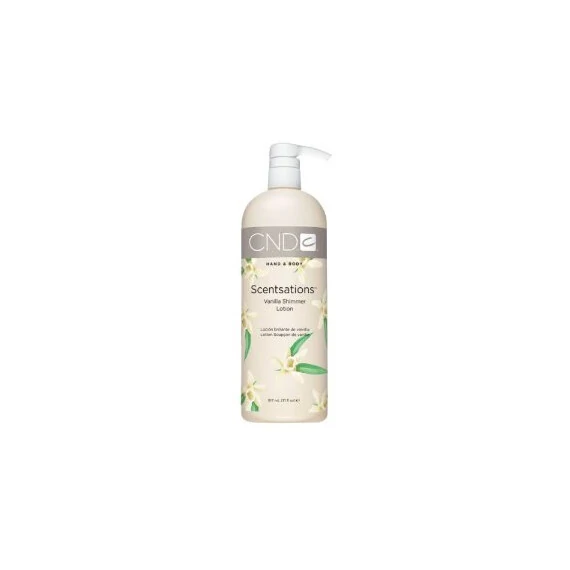 CND SCENTSATIONS VANILLA SHIMMER HAND & BODY LOTION 917ML 31OZ