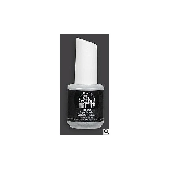 IBD JUST GEL POLISH MATTIFY TOP COAT 14 ML/.5 OZ