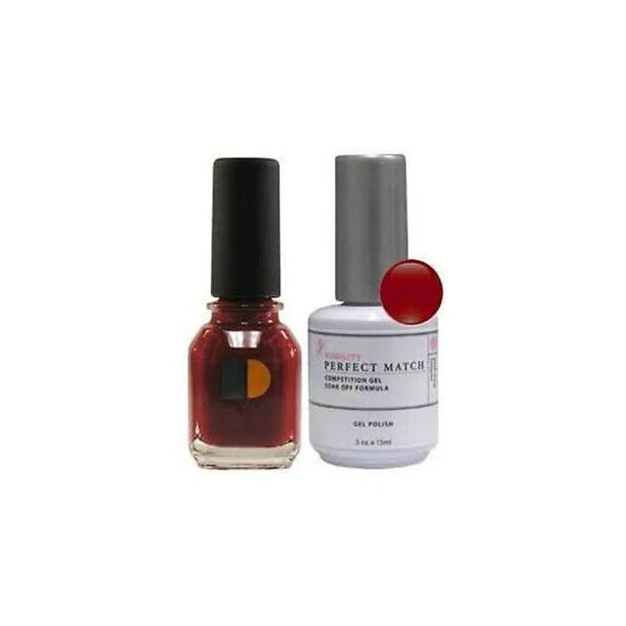 LECHAT PERFECT MATCH GEL POLISH & NAIL LACQUER BLOOD ORANGE 2-.5OZ/15ML - PMS10