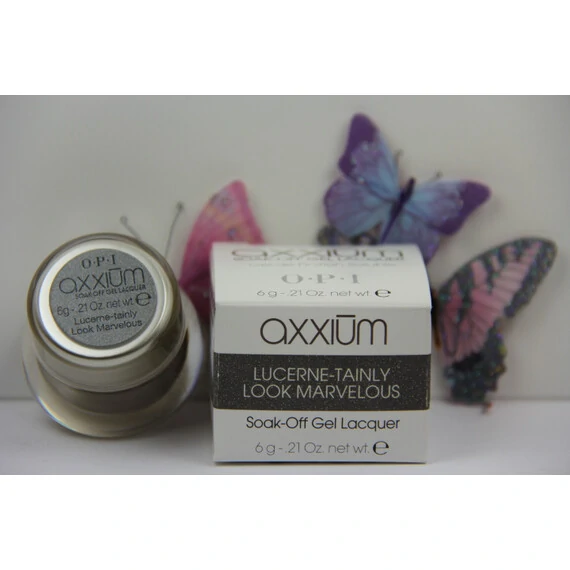 AXXIUM OPI SOAK-OFF GEL LACQUER LUCERNE-TAINLY LOOK MARVELOUS 6G - 0.21OZ