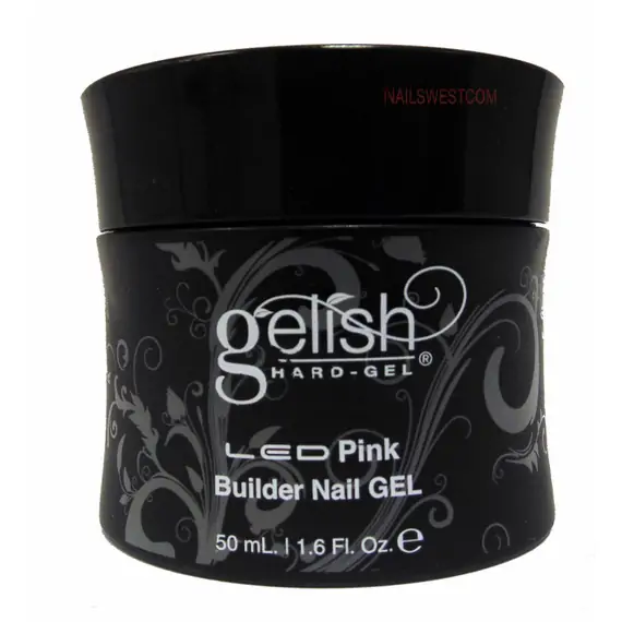 GELISH HARD GEL - LED PINK BUILDER GEL - 50 ML-1.6 OZ