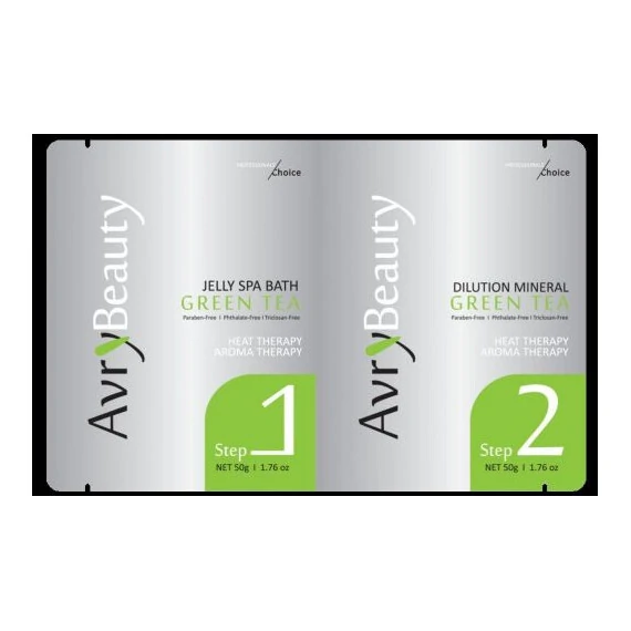 AVRY BEAUTY JELLY SPA PEDI BATH SET - GREEN TEA
