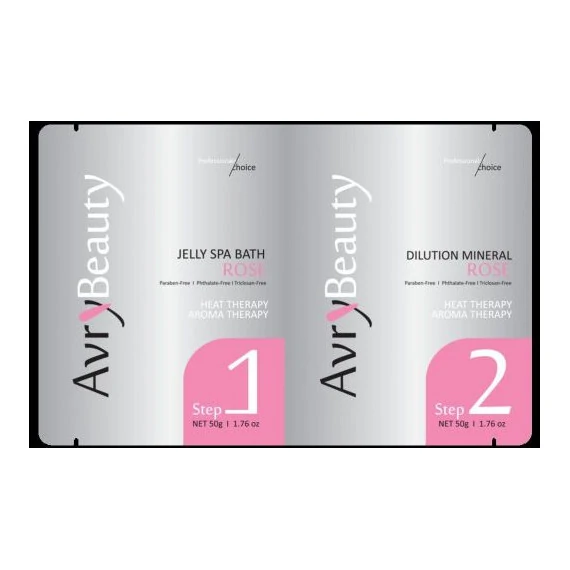 AVRY BEAUTY JELLY SPA PEDI BATH SET - ROSE