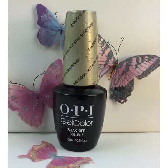 GEL COLOR BY OPI - VENICE COLLECTION - BAROQUE... BUT STILL SHOPPING