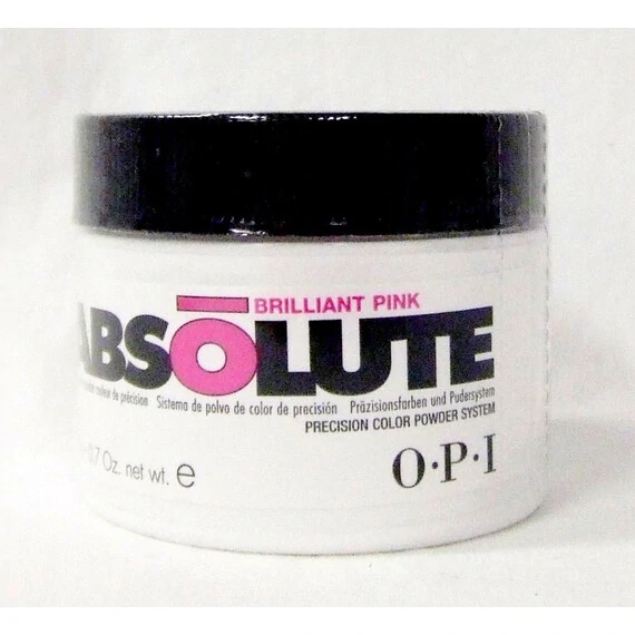 OPI ABSOLUTE PRECISION COLOR POWDER SYSTEM BRILIANT PINK 125G - 4.4OZ