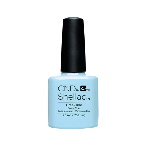 CND SHELLAC UV COLOR COAT - GEL NAIL POLISH - CREEKSIDE
