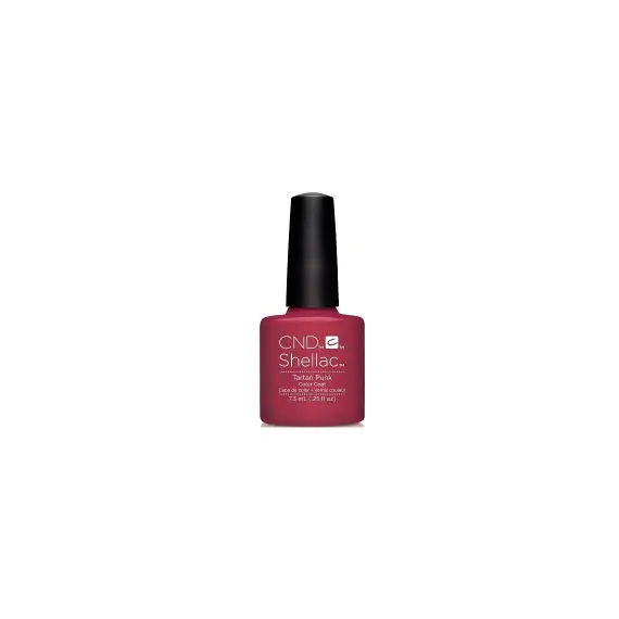 CND SHELLAC UV COLOR COAT - GEL NAIL POLISH - TARTAN PUNK