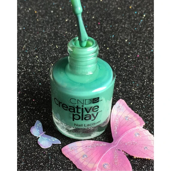CND CREATIVE MY HO - MINT 91100 NAIL LACQUER 0.46 FL OZ /13.6 ML