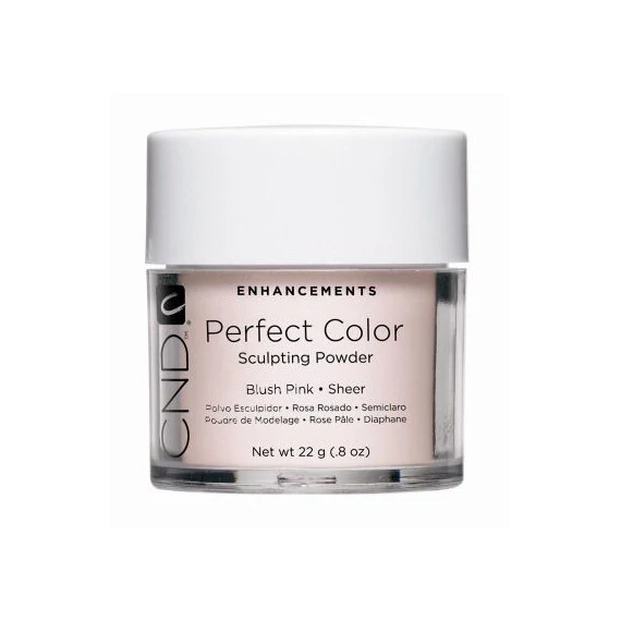 CND PERFECT COLOR SCULPTING POWDER BLUSH PINK SHEER 03022 22G - .8OZ
