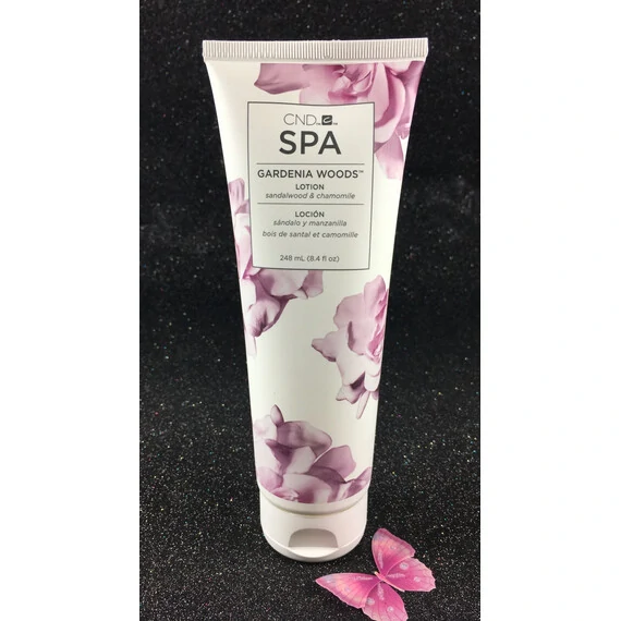 CND SPA GARDENIA WOODS LOTION SANDALWOOD & CHAMOMILE 248 ML-8.4 FL OZ