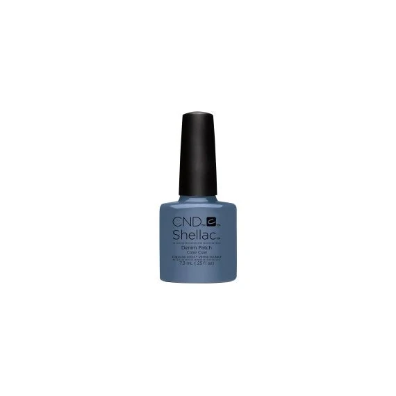CND SHELLAC DENIM PATCH GEL COLOR COAT 7.3 ML / 0.25 FL. OZ