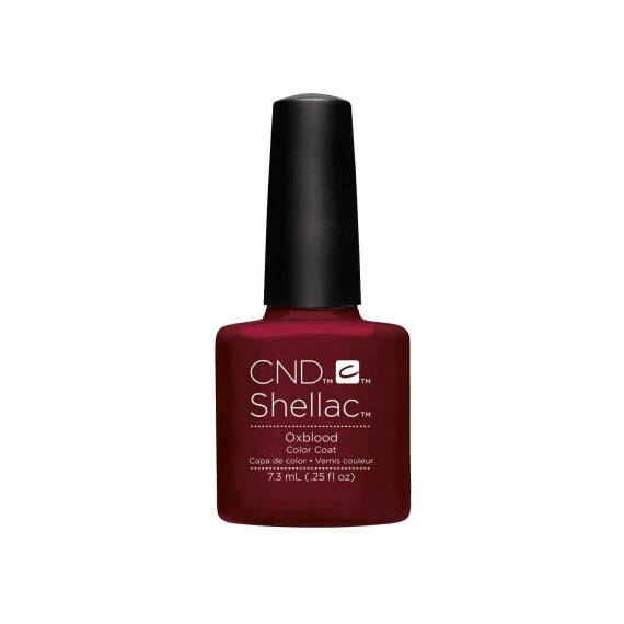 CND SHELLAC OXBLOOD GEL COLOR COAT 7.3 ML / 0.25 FL. OZ