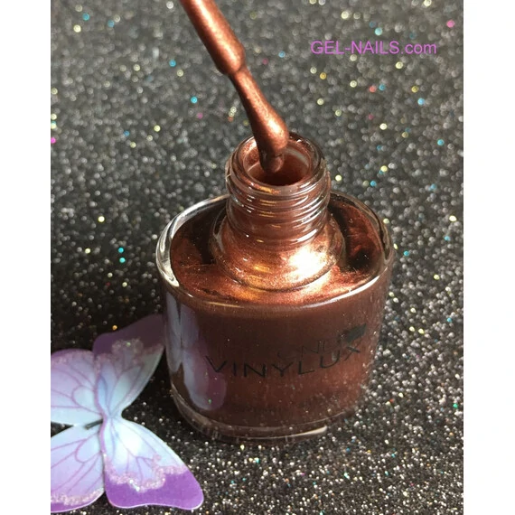 CND VINYLUX LEATHER SATCHEL #225 WEEKLY POLISH