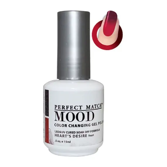 LECHAT PERFECT MATCH MOOD COLOR CHANGING GEL POLISH - HEART'S DESIRE MPMG38