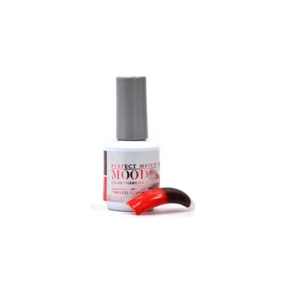 LECHAT TIMELESS RUBY PERFECT MATCH MOOD COLOR CHANGING GEL POLISH MPMG44