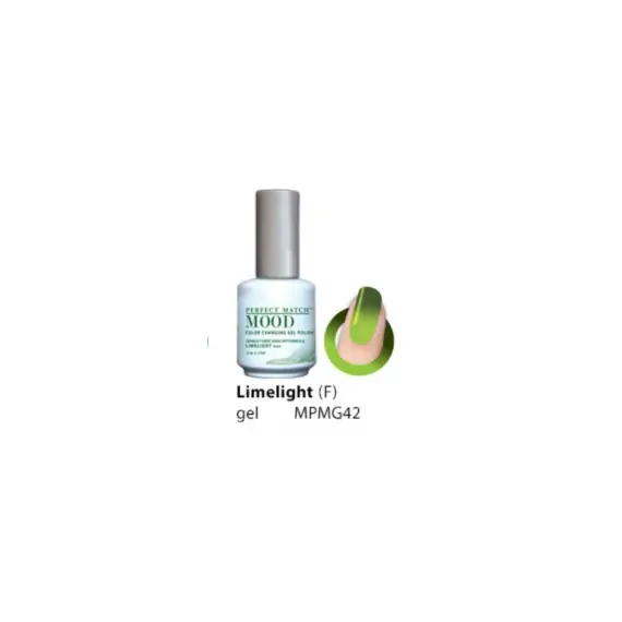 LECHAT PERFECT MATCH MOOD COLOR CHANGING GEL POLISH - LIMELIGHT MPMG42