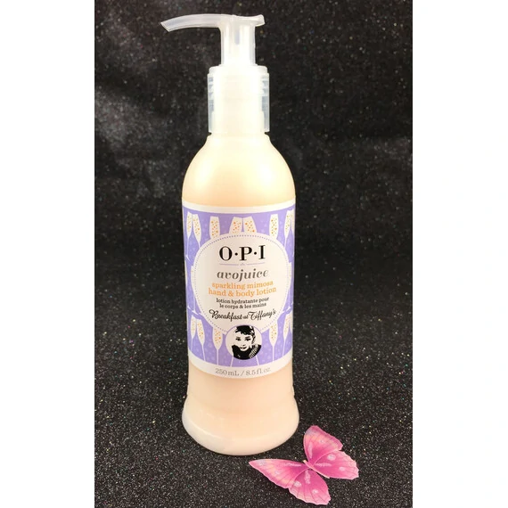 OPI AVOJUICE SPARKLING MIMOSA HAND AND BODY LOTION 250ML - 8.5 OZ - BREAKFAST AT TIFFANY’S