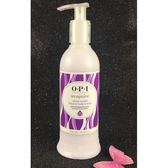 OPI AVOJUICE VIOLET ORCHID HAND AND BODY LOTION 250ML - 8.5 OZ - NEW LOOK