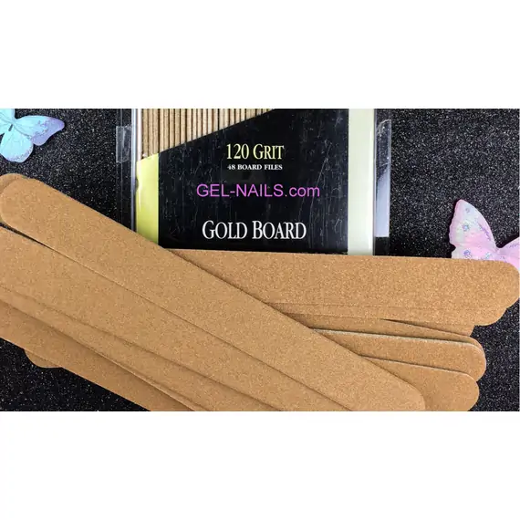 OPI FILES GOLD BOARD 100 GRIT 48 PCS