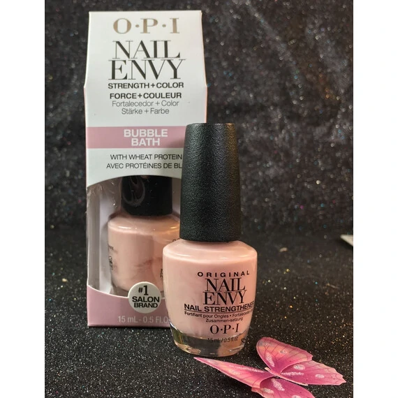 OPI NAIL ENVY BUBBLE BATH WHEAT PROTEIN & CALCIUM NT222 STRENGTH + COLOR
