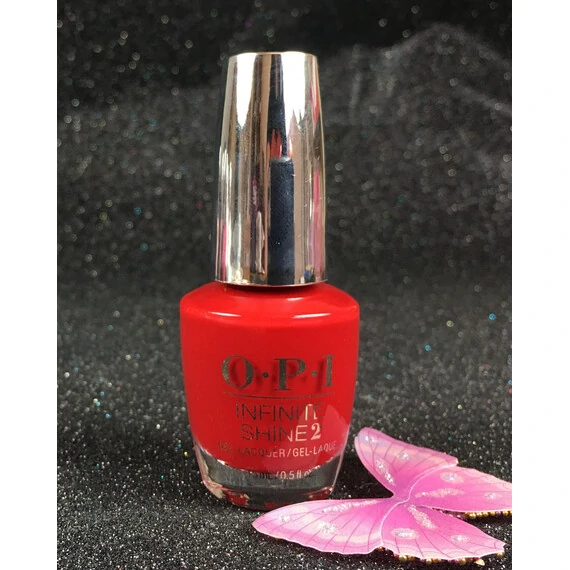 OPI INFINITE SHINE BIG APPLE RED ISLN25 ICONIC SHADES COLLECTION 15ML / 0.5 FL OZ