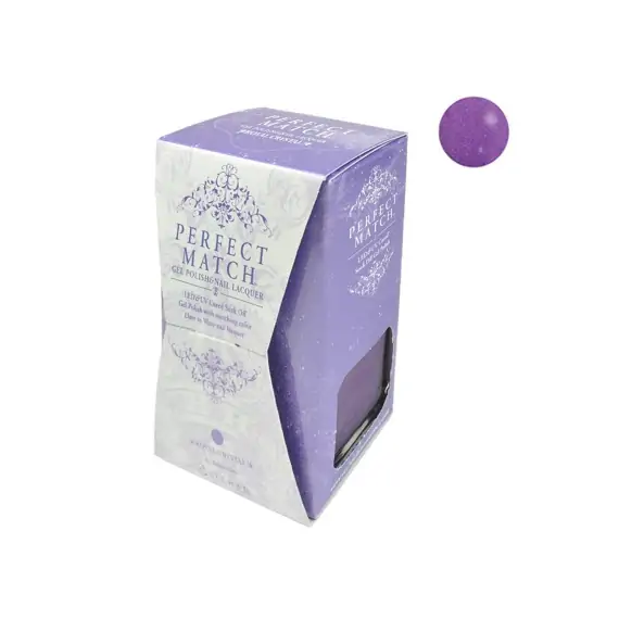 LECHAT PERFECT MATCH GEL POLISH & NAIL LACQUER ROYAL CRYSTAL 2-.5OZ/15ML - PMS126