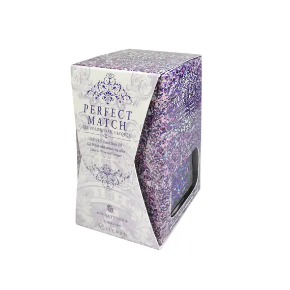 LECHAT PERFECT MATCH GEL POLISH & NAIL LACQUER VIOLET VIXEN 2-.5OZ/15ML - PMS136