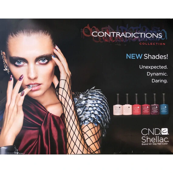 POSTER TWO SIDED CND SHELLAC CONTRADICTIONS COLLECTION